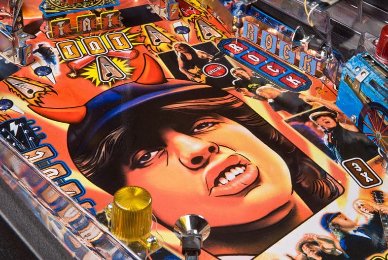 AC/DC Pinball Machine