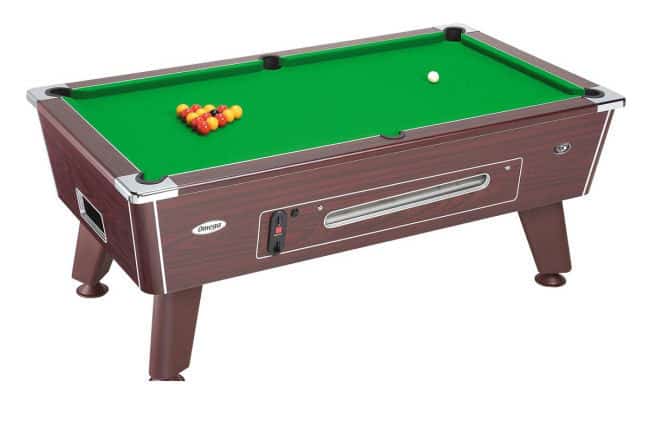 Omega 6ft Pool Table - Coin Operated