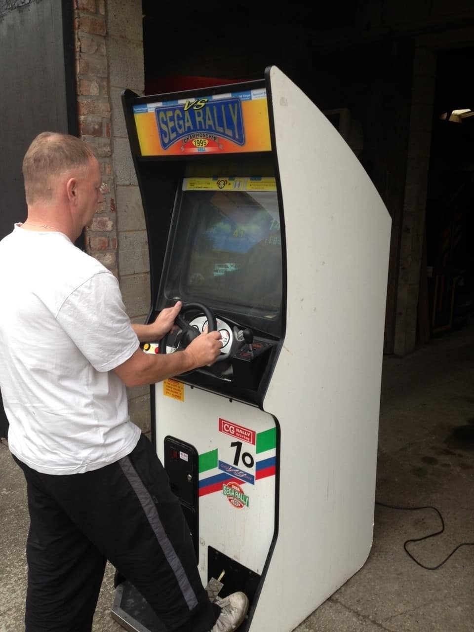 Sega Rally 1 Upright Arcade Machine