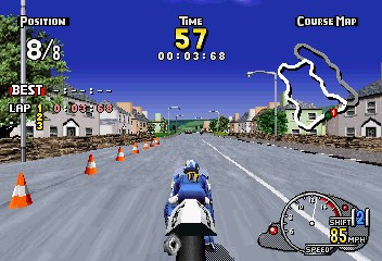 Manx TT Twin Arcade Machine